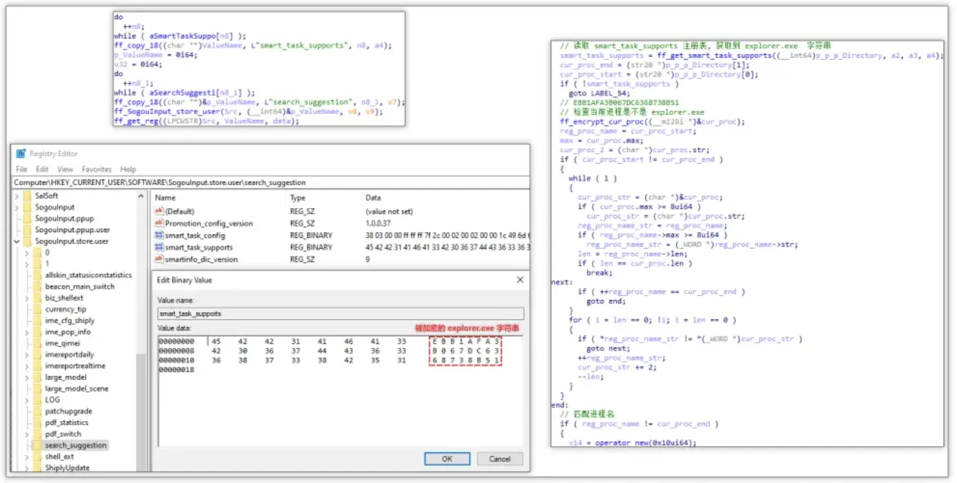 搜狗输入法云控下发模块，“暗中”篡改浏览器配置