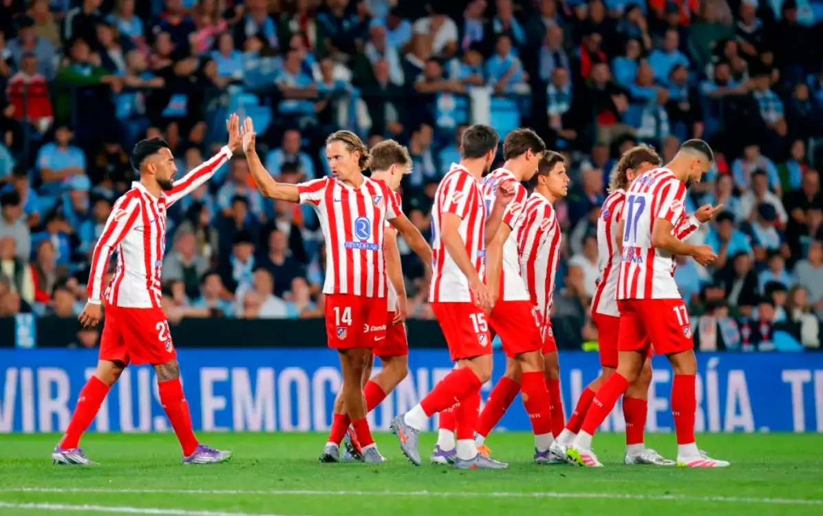 【马竞祝您中秋快乐】1-1客场战平塞尔塔，马竞连续7轮联赛不败